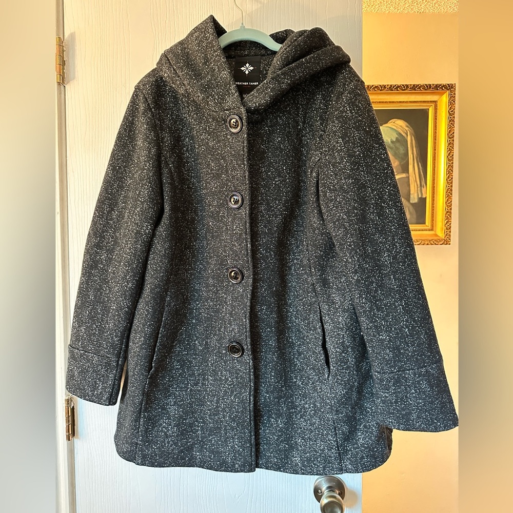 Weather Tamer 4 button coat- so cute on! Ladies size large